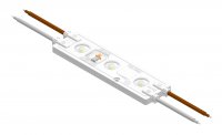 LED podsvit 3xLED,6500K,2,5W,230V,155°